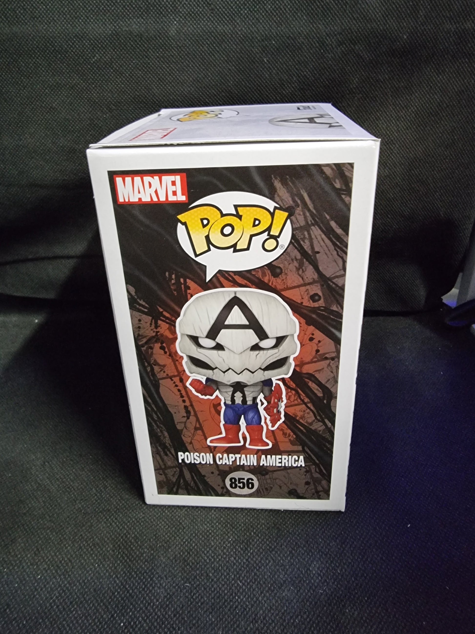 Funko Pop Marvel Poison Captain America #856 Captain Comics and Collectables Pty Ltd
