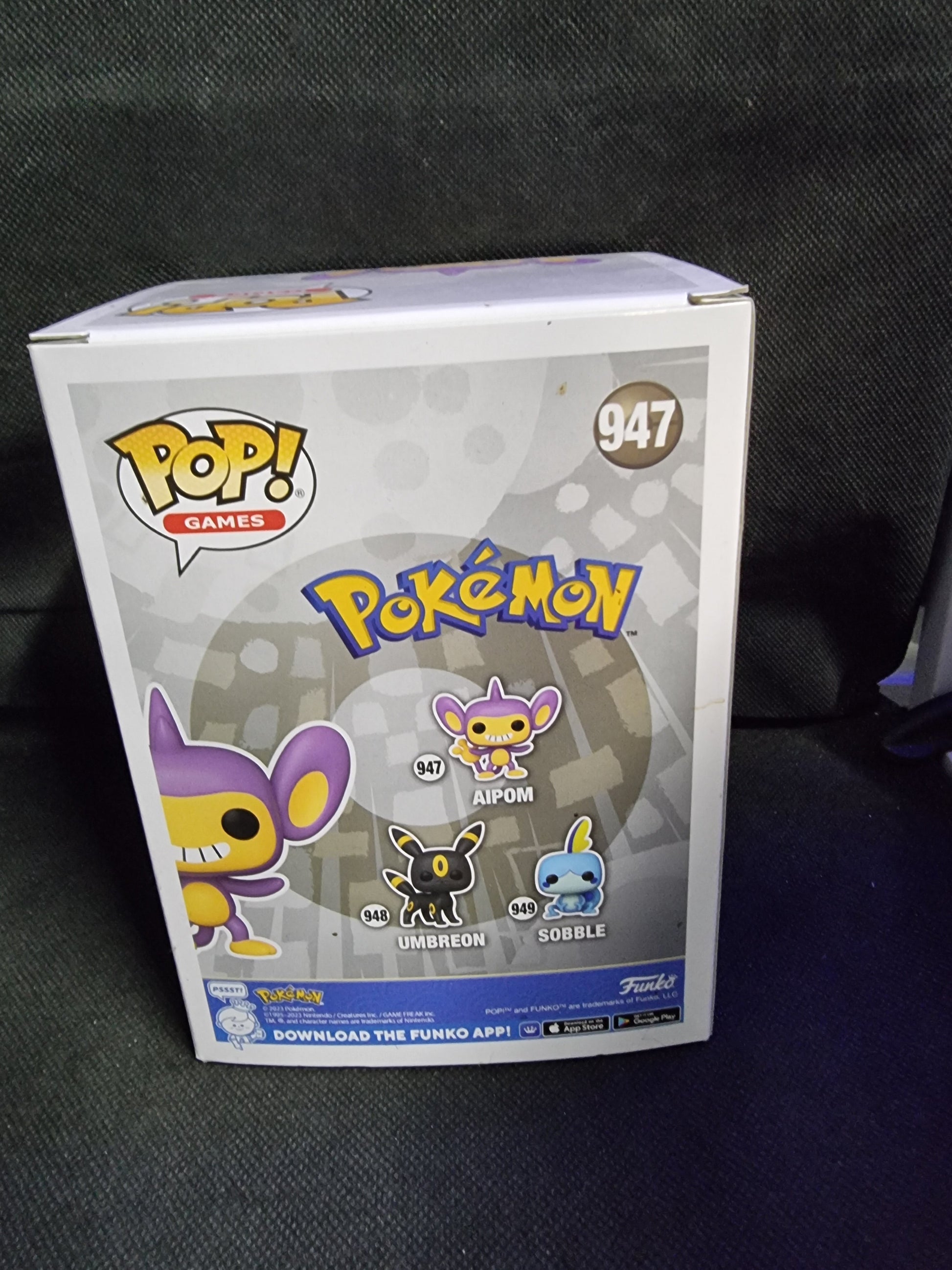 Funko Pop Pokemon Aipom #947 Captain Comics and Collectables Pty Ltd
