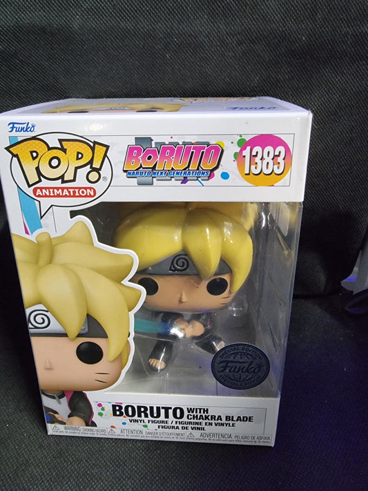 Funko Pop Boruto with Chakara Blade #1383 Captain Comics and Collectables Pty Ltd