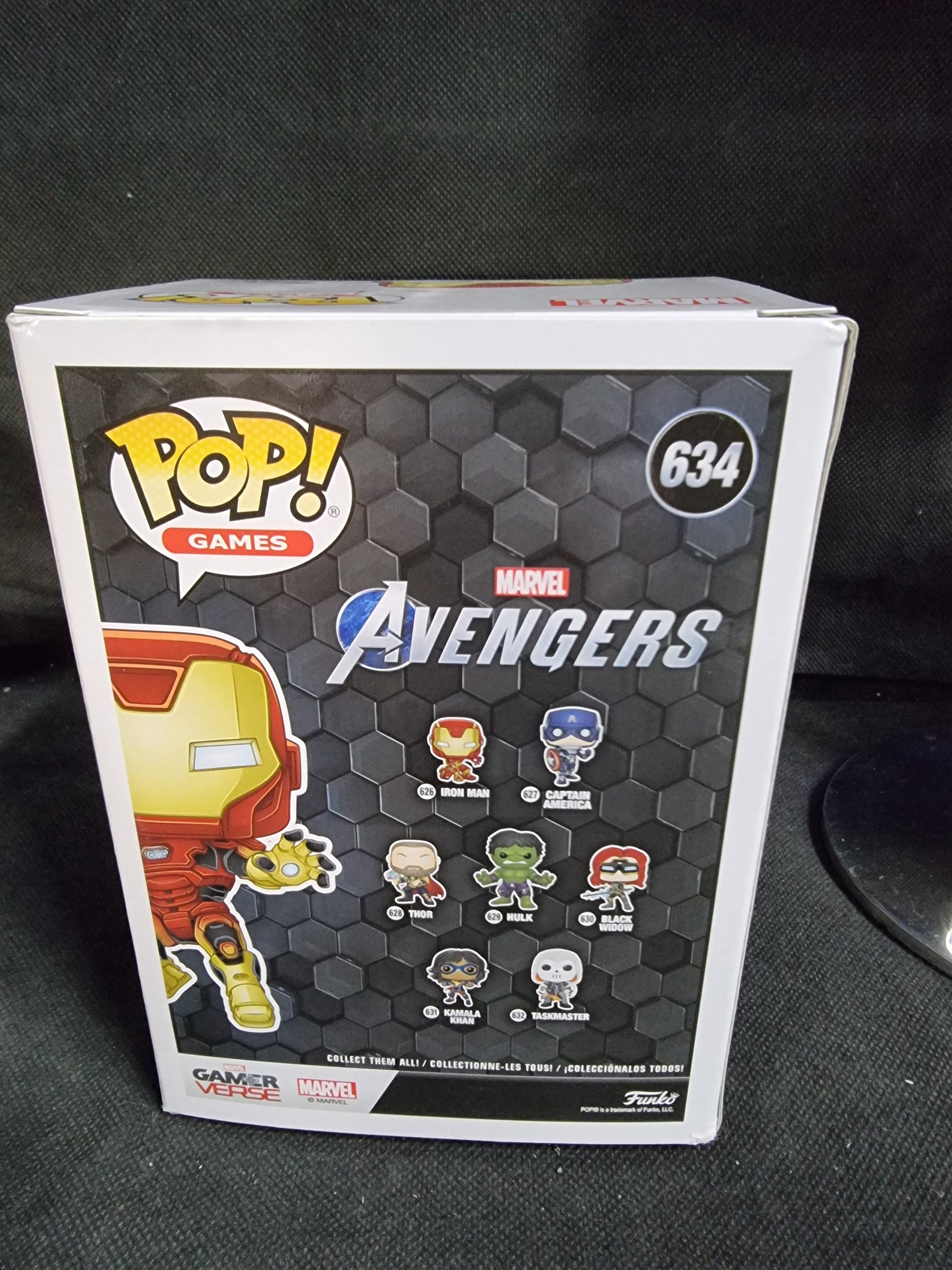 Funko Pop Marvel Gamerverse Avengers Iron Man #634 Special Edition Captain Comics and Collectables Pty Ltd