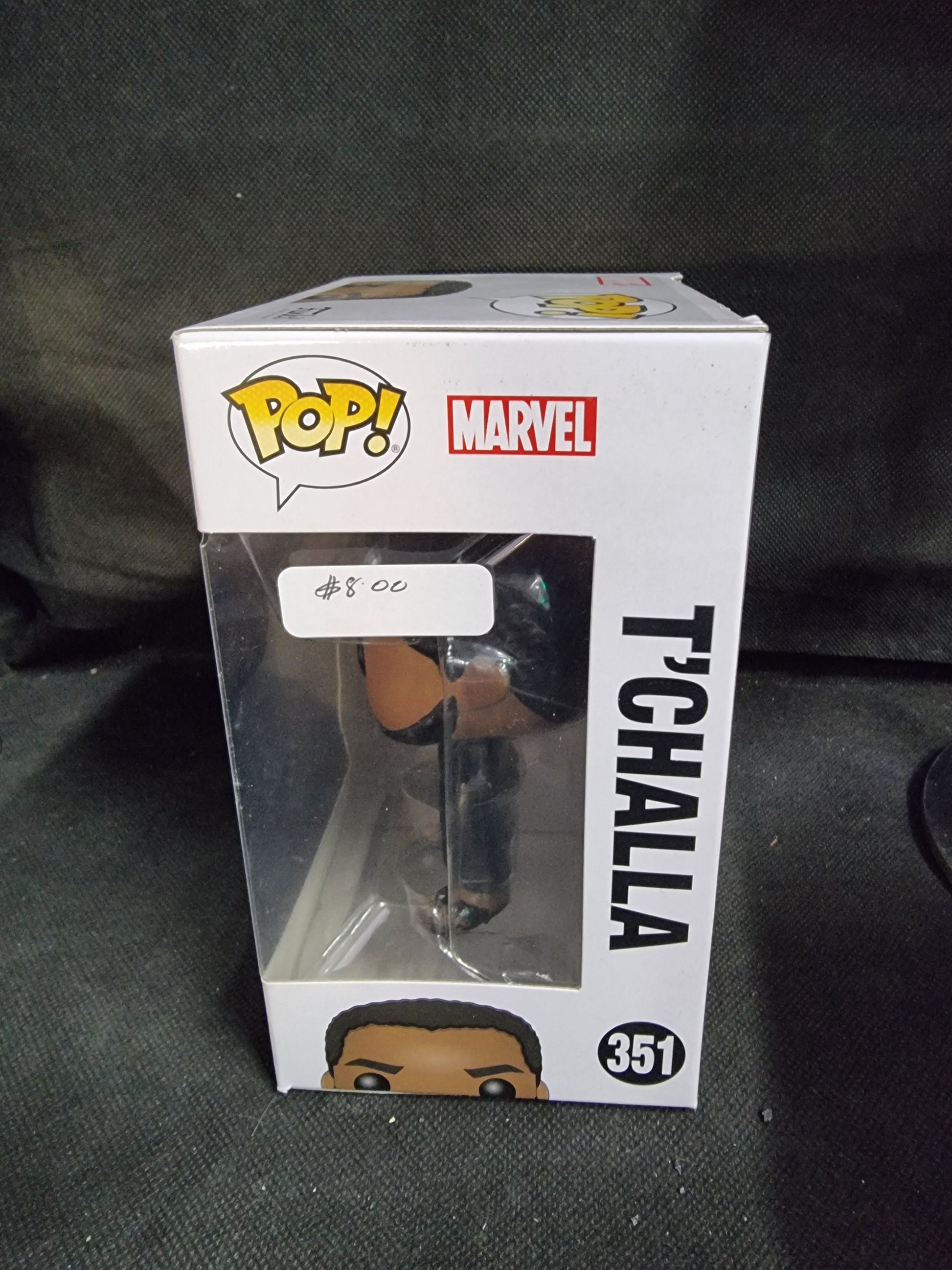 Funko Pop Marvel Black Panther T'Challa #351 Captain Comics and Collectables Pty Ltd