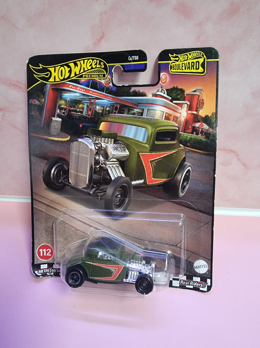 2024 Hot Wheels Premium Boulevard Real Riders '32 Ford Captain Comics and Collectables Pty Ltd