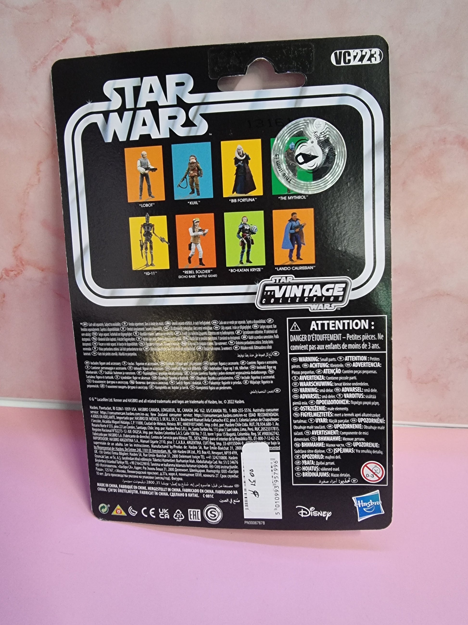 Star Wars Vintage Collection The Empire Strikes Back 2022 Lobot Captain Comics and Collectables Pty Ltd
