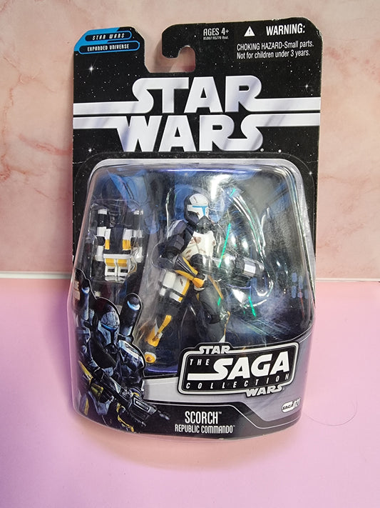 STAR WARS THE SAGA COLLECTION SCORCH REPUBLIC COMMANDO Captain Comics and Collectables Pty Ltd