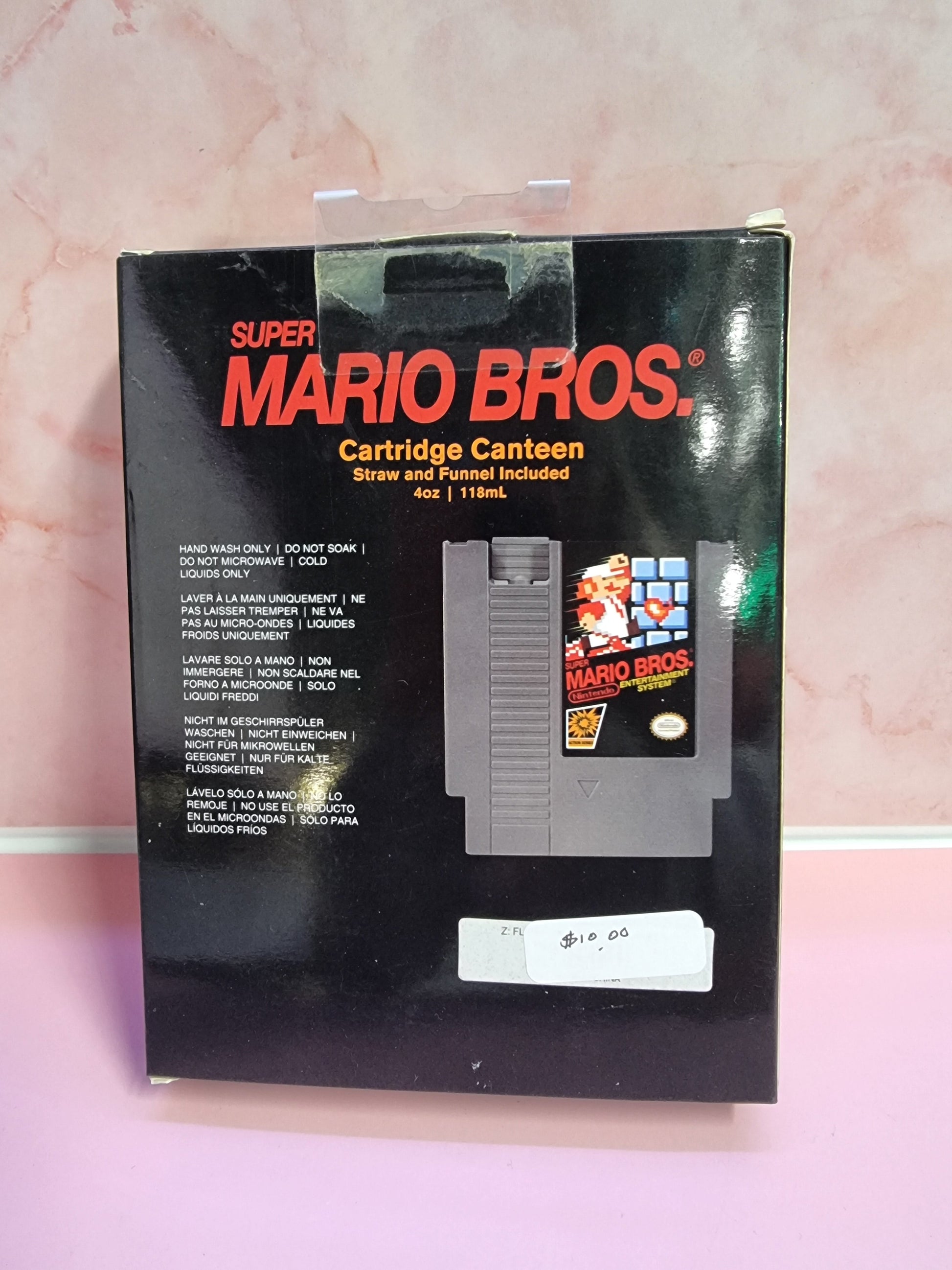 Nintendo Super Mario Bros Cartridge Canteen Captain Comics and Collectables Pty Ltd
