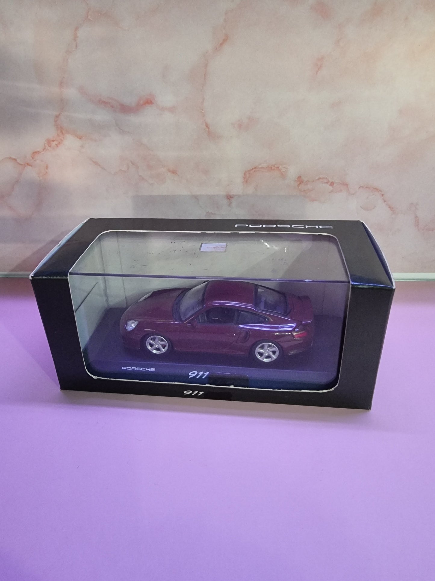 Porsche 911 (996) Turbo 1999 Dark Red 1:43 Minichamps Captain Comics and Collectables Pty Ltd