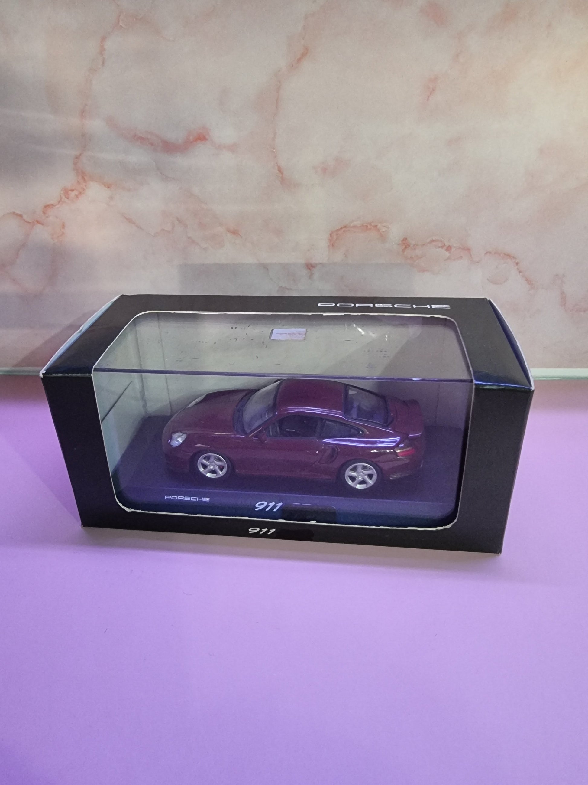 Porsche 911 (996) Turbo 1999 Dark Red 1:43 Minichamps Captain Comics and Collectables Pty Ltd