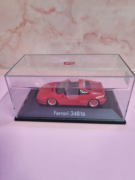 1/43 Ferrari 348Ts Red Black Box Herpa Captain Comics and Collectables Pty Ltd