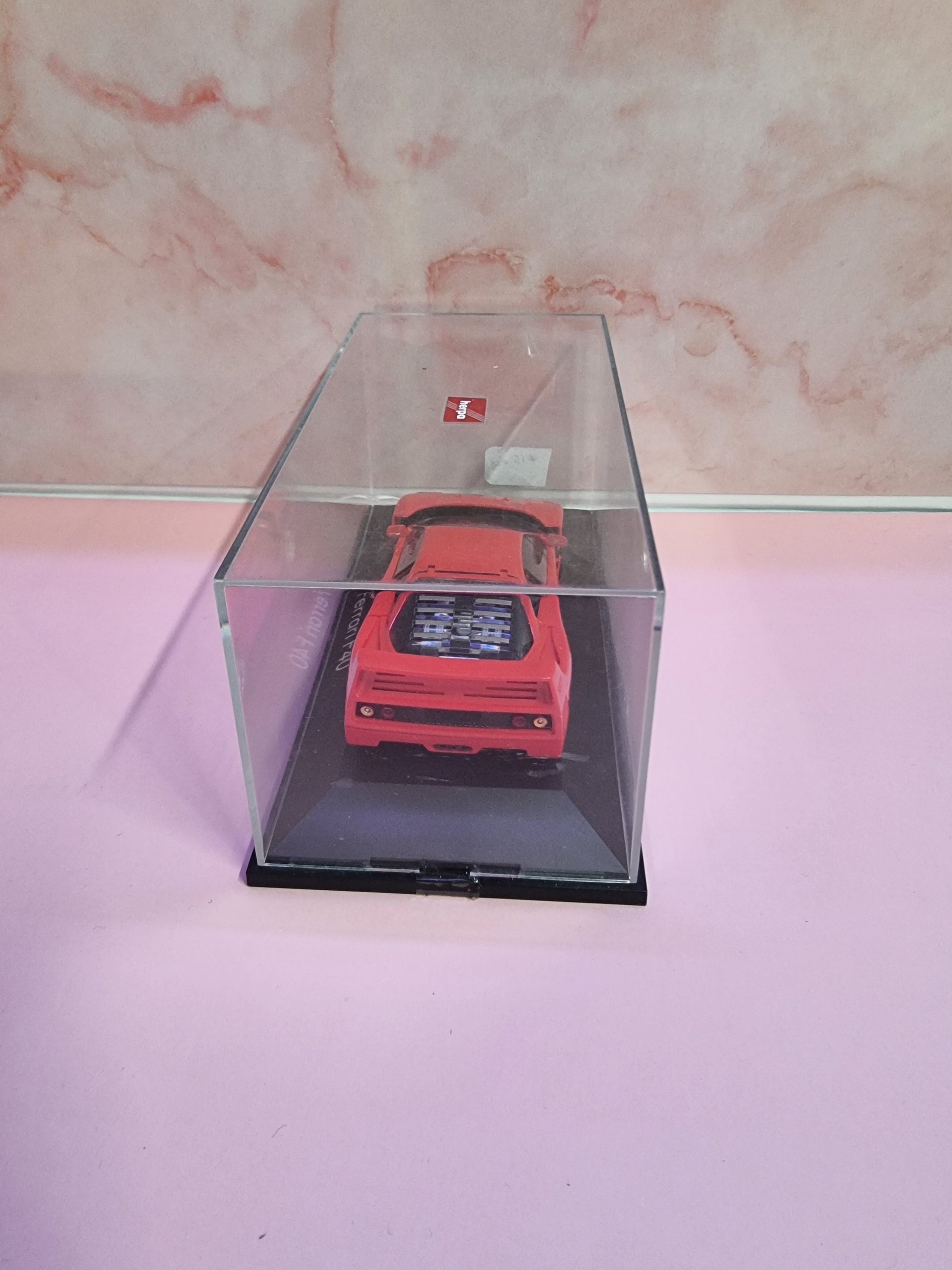 1:43 HERPA FERRARI F40 RED Captain Comics and Collectables Pty Ltd