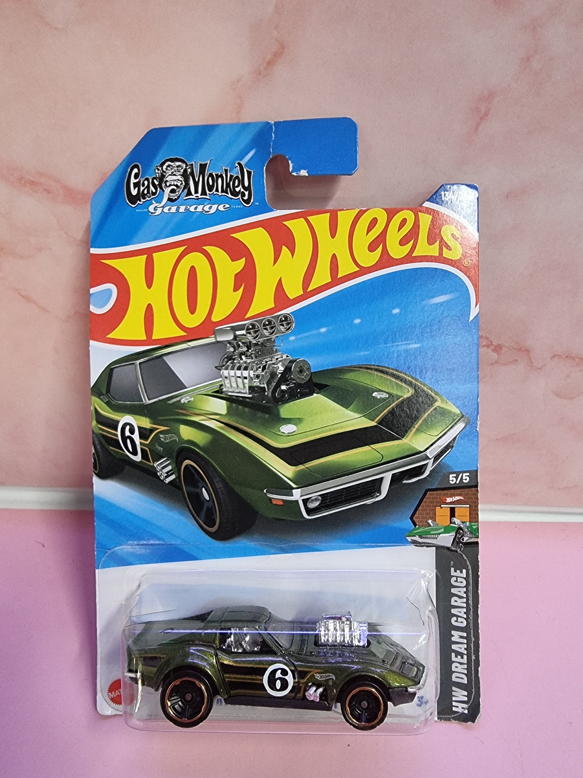 Hot Wheels 68 Corvette- Gas Monkey Garage Captain Comics and Collectables Pty Ltd