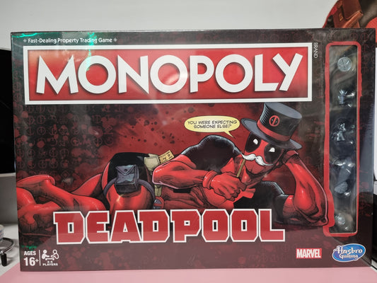Hasbro Monopoly Game: Marvel Deadpool Edition Captain Comics and Collectables Pty Ltd