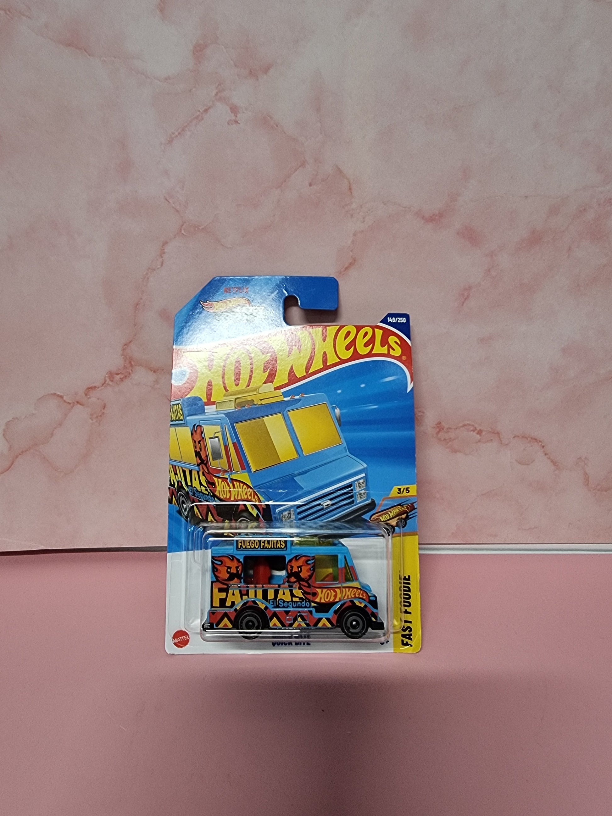 Hot Wheels 2025 Let's Race Fuego Fajitas Quick Bite #149/250 Fast Foodie #3/5 Captain Comics and Collectables Pty Ltd