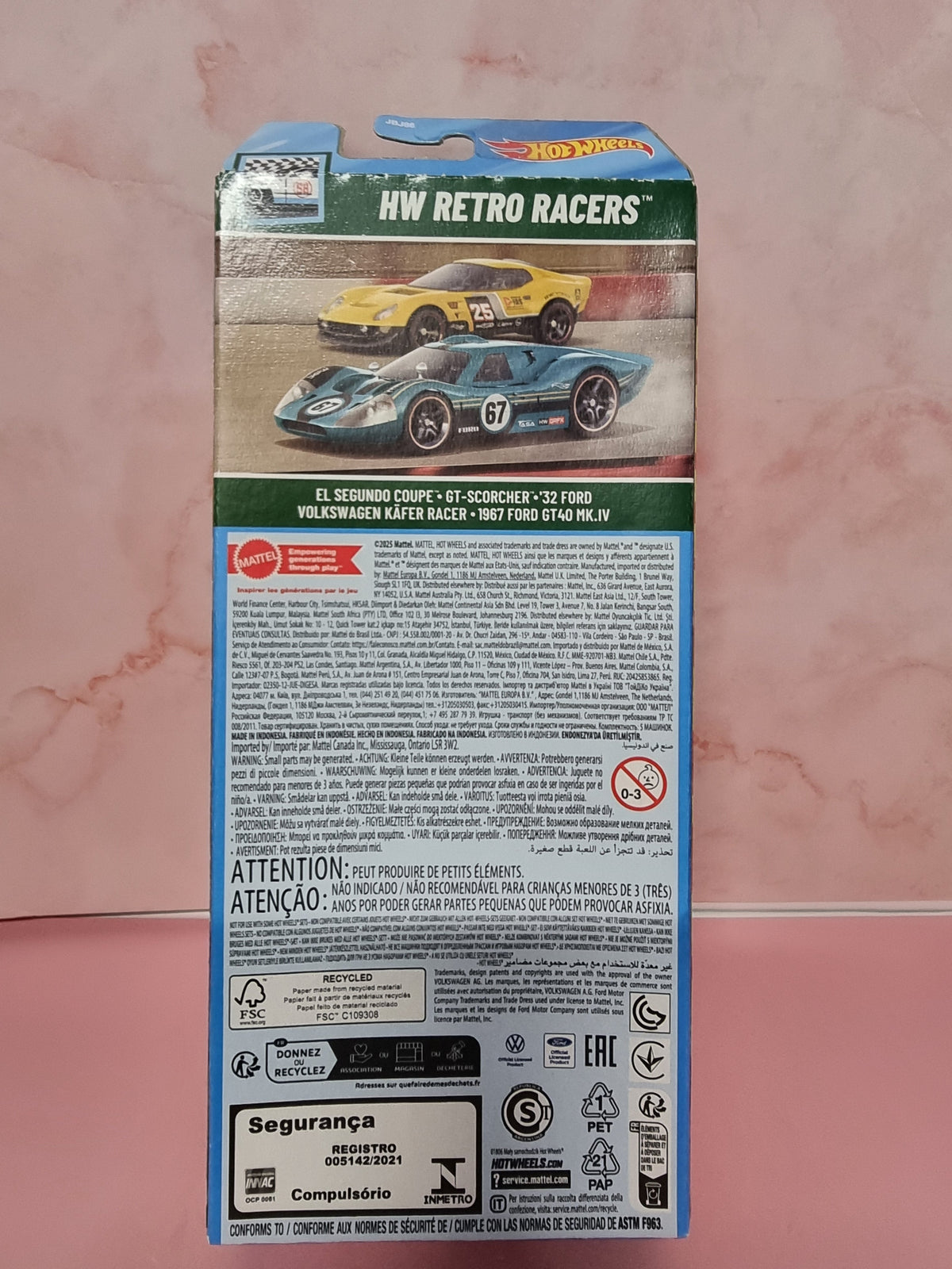 Hot Wheels Retro Racers 5-Pack Captain Comics and Collectables Pty Ltd