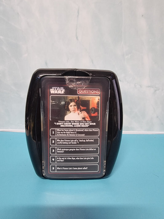 Star Wars 027458 Top TRUMPS Quiz Game. (USED) Captain Comics and Collectables Pty Ltd