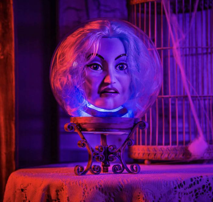 Disney's Haunted Mansion Madame Leota Light Up Halloween Prop - N09087