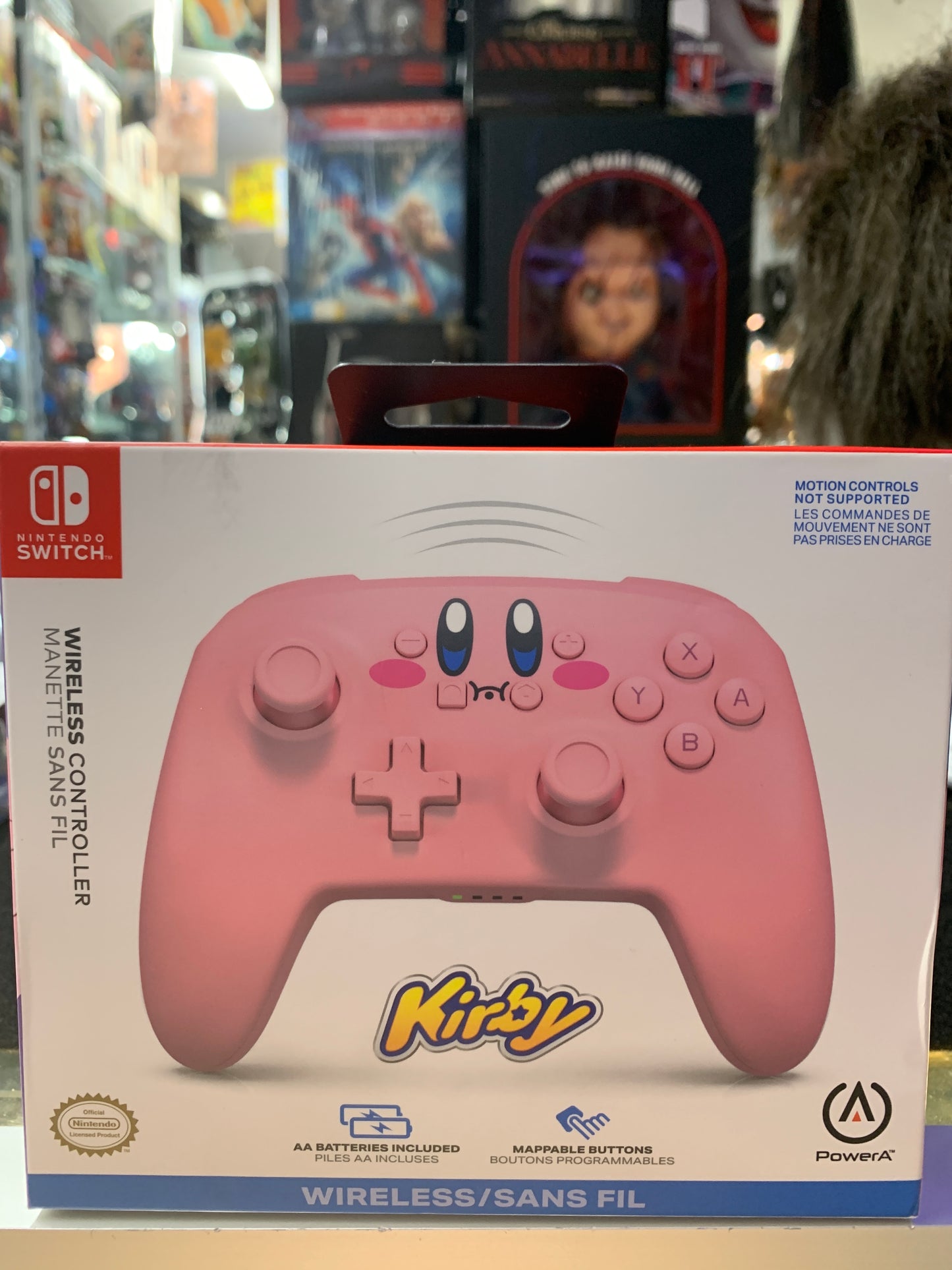 Nintendo switch wireless Kirby