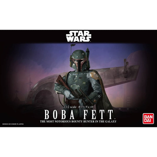 Bandai Star Wars - Boba Fett Model Kit 1/12 Scale - N06372