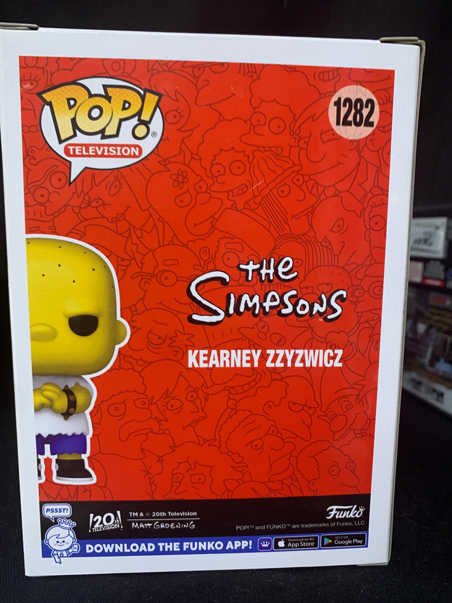 Funko pop television the Simpsons 1282 kearney zzyzwicz Captain Comics and Collectables Pty Ltd