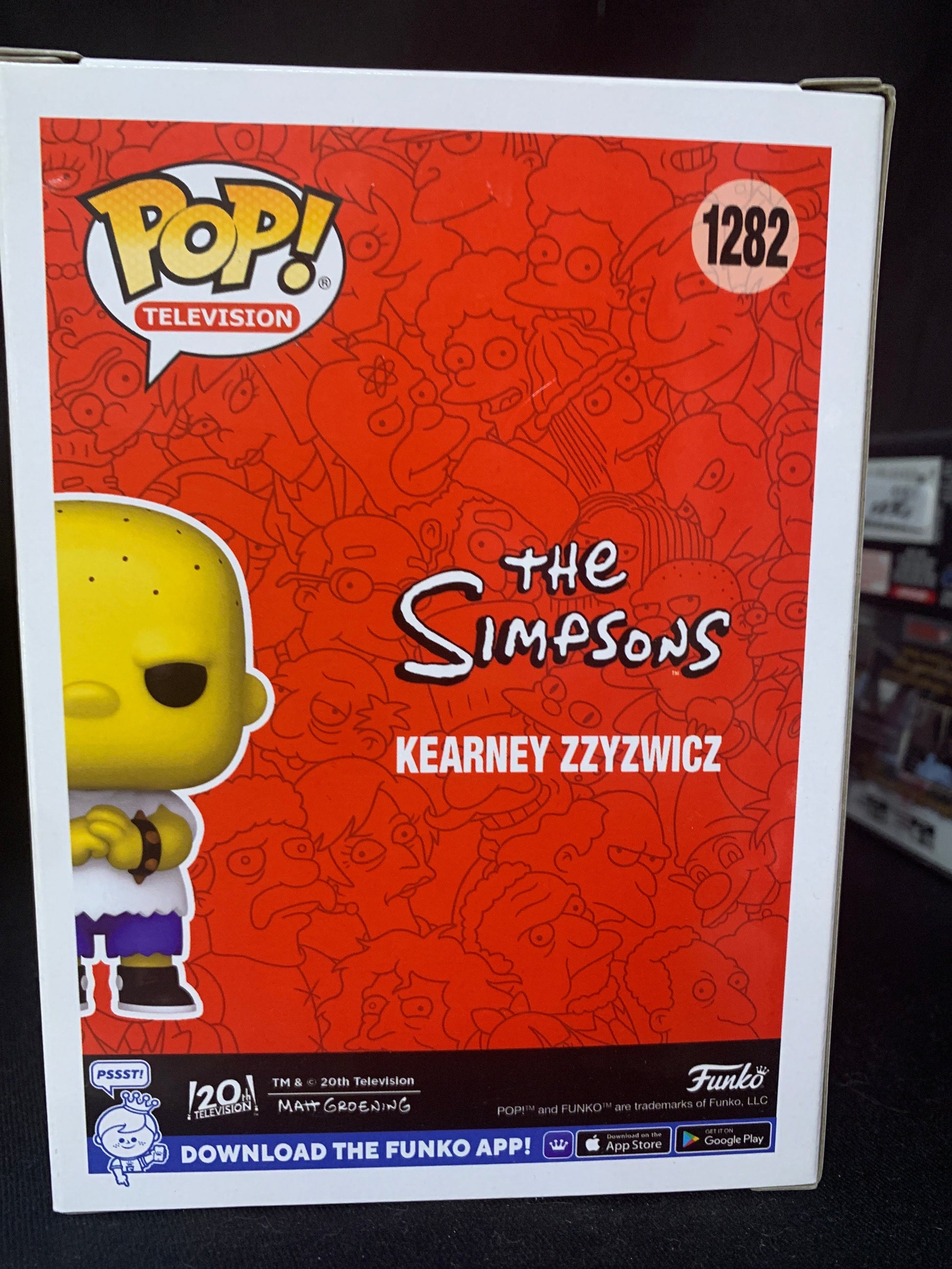 Funko pop television the Simpsons 1282 kearney zzyzwicz Captain Comics and Collectables Pty Ltd