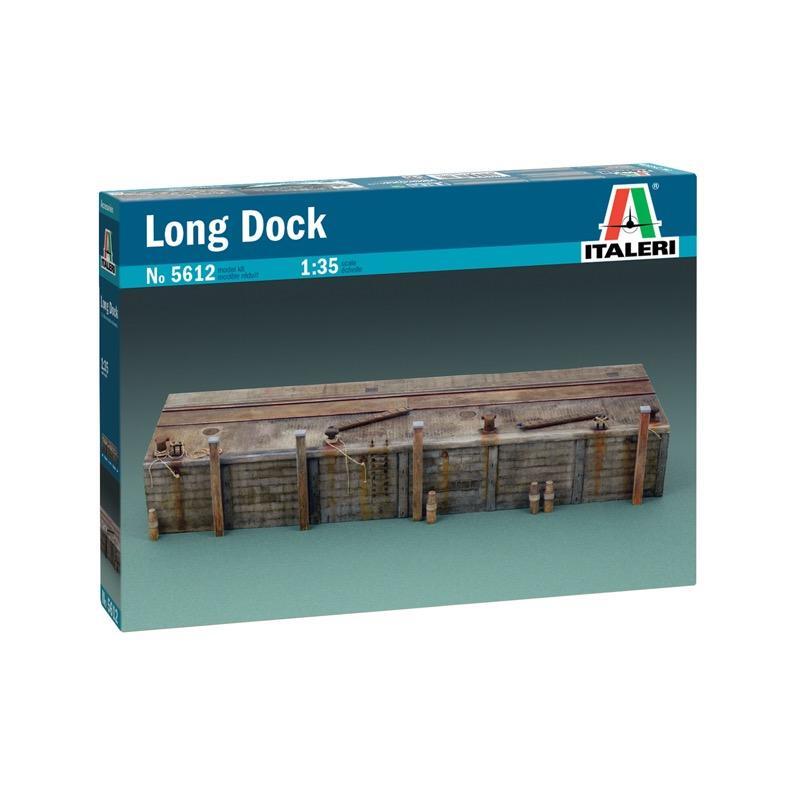 ITALERI 5612 1/35 LONG DOCK PLASTIC MODEL KIT - N08994