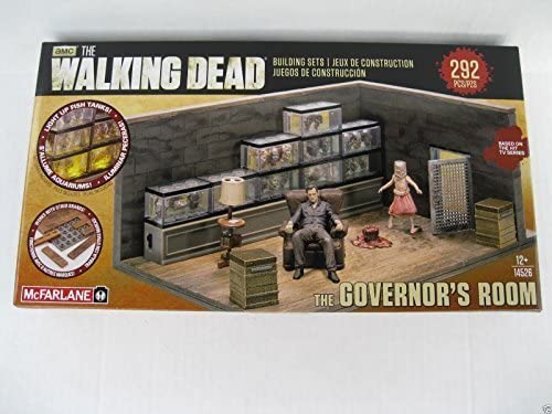 McFarlane Toys The Walking Dead The Governors Room Building Figurine Set N06374