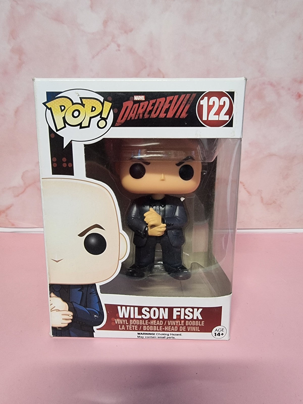 Funko POP Marvel Daredevil Wilson Fisk (Kingpin) #122 Vaulted Vinyl Bobble-Head 