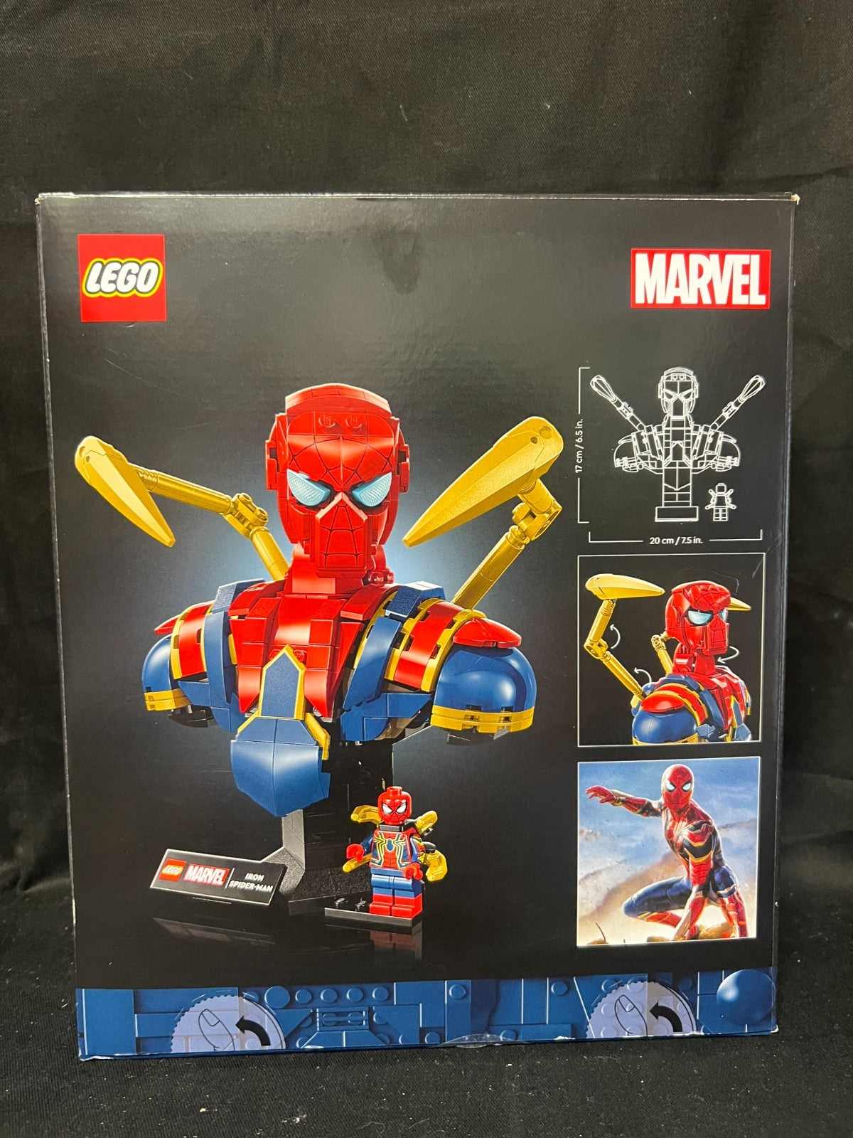 LEGO Marvel Iron Spider-Man Bust 76326