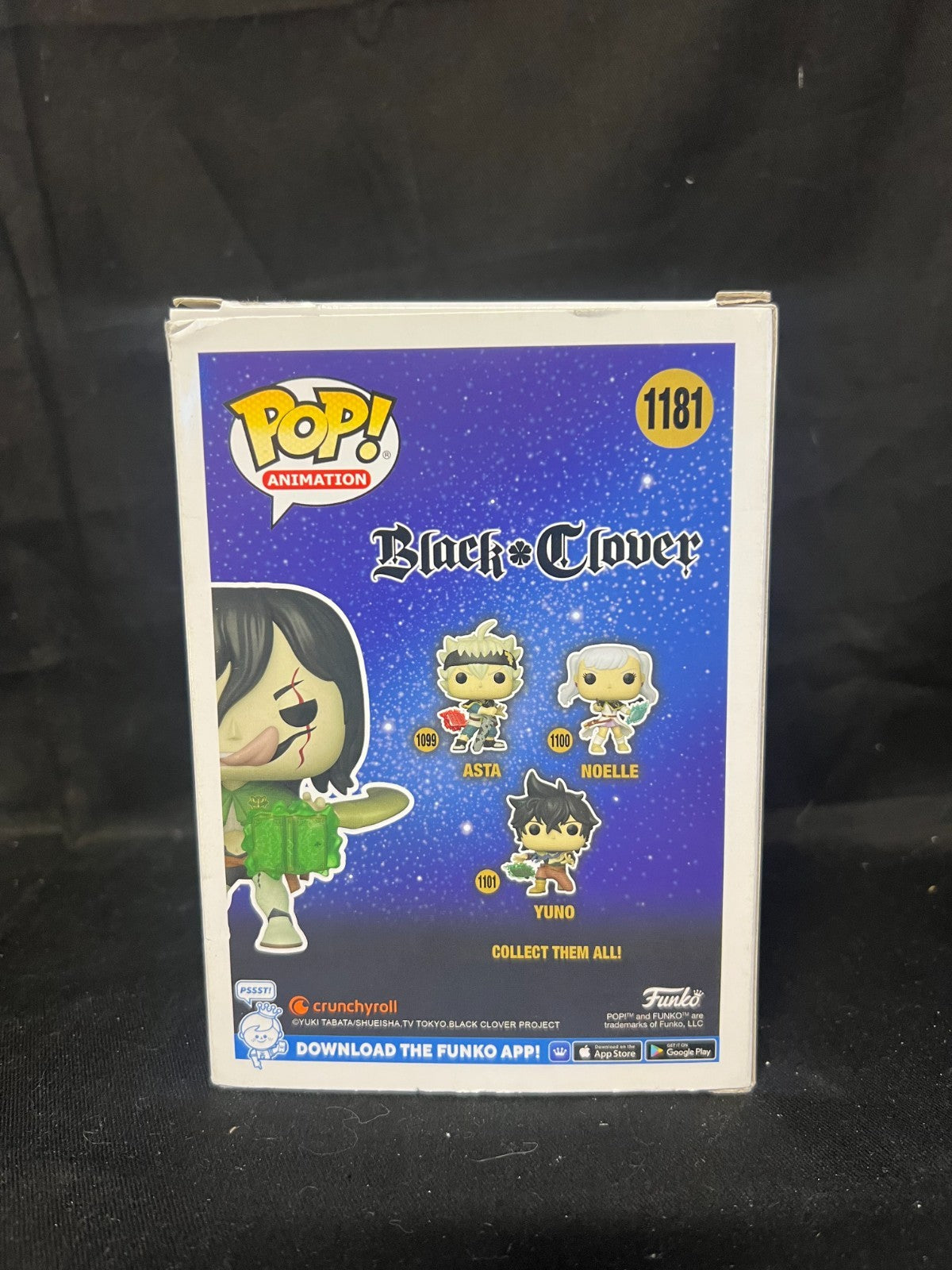 JACK Black Clover Winter Convention 2022 Funko POP! #1181