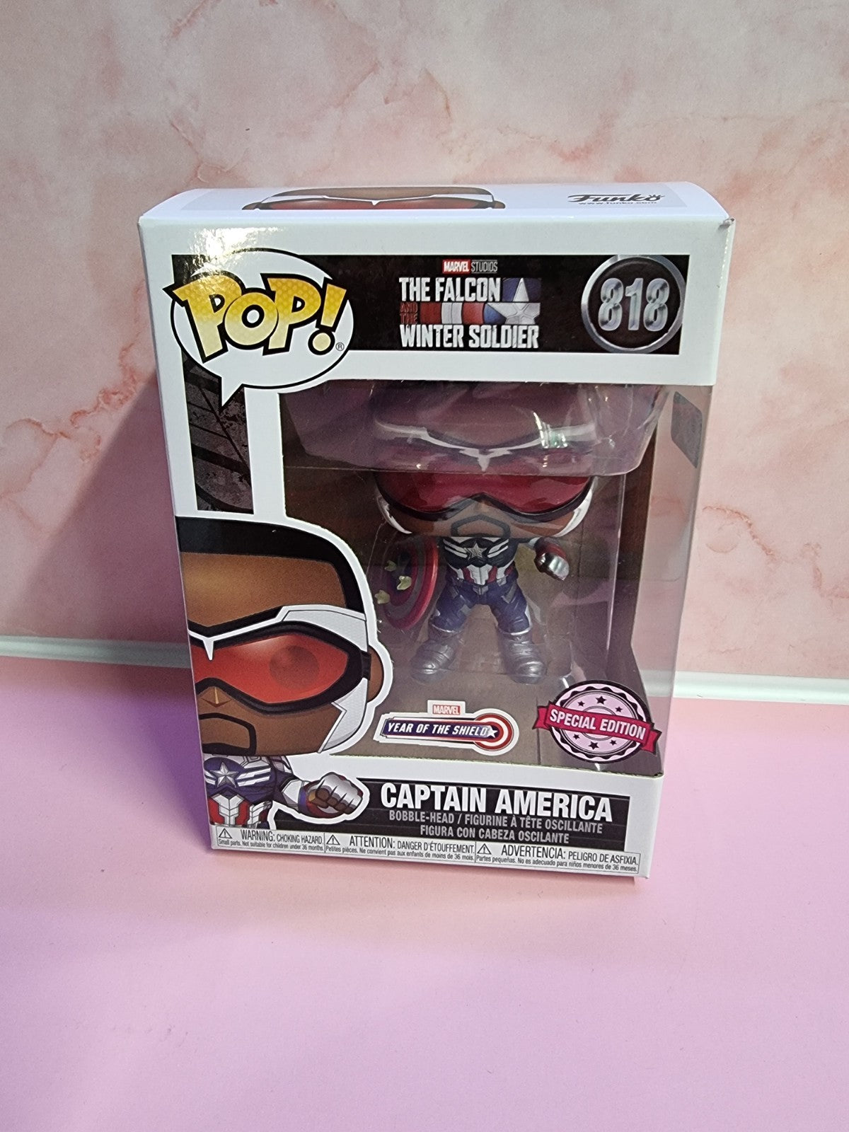 Marvel Funko Pop - Captain America - The Falcon and the Winter Soldier - No. 818
