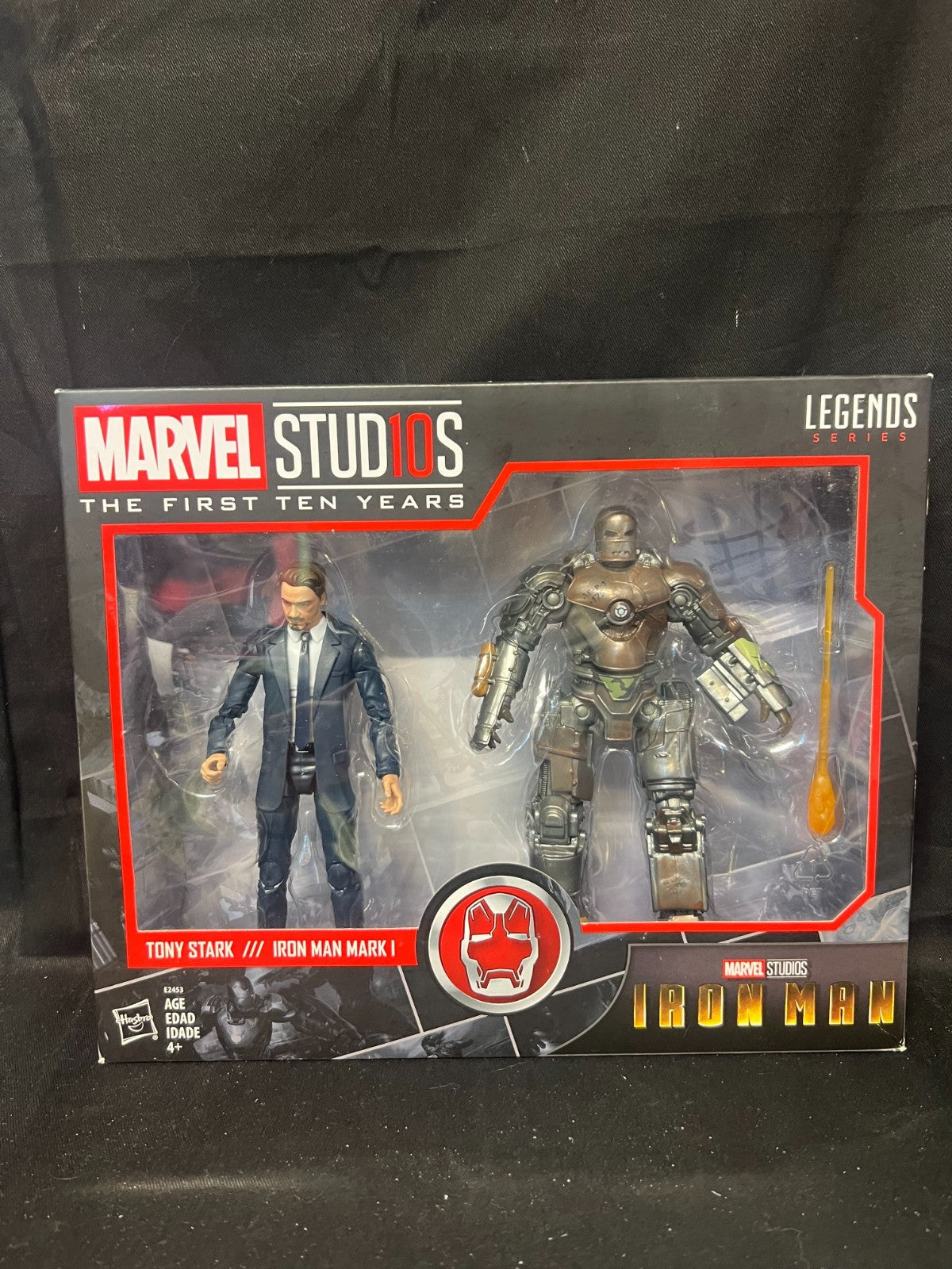 2017 Marvel Legends First 10 Years Iron Man Tony Stark Iron Mark I 2 Pack New