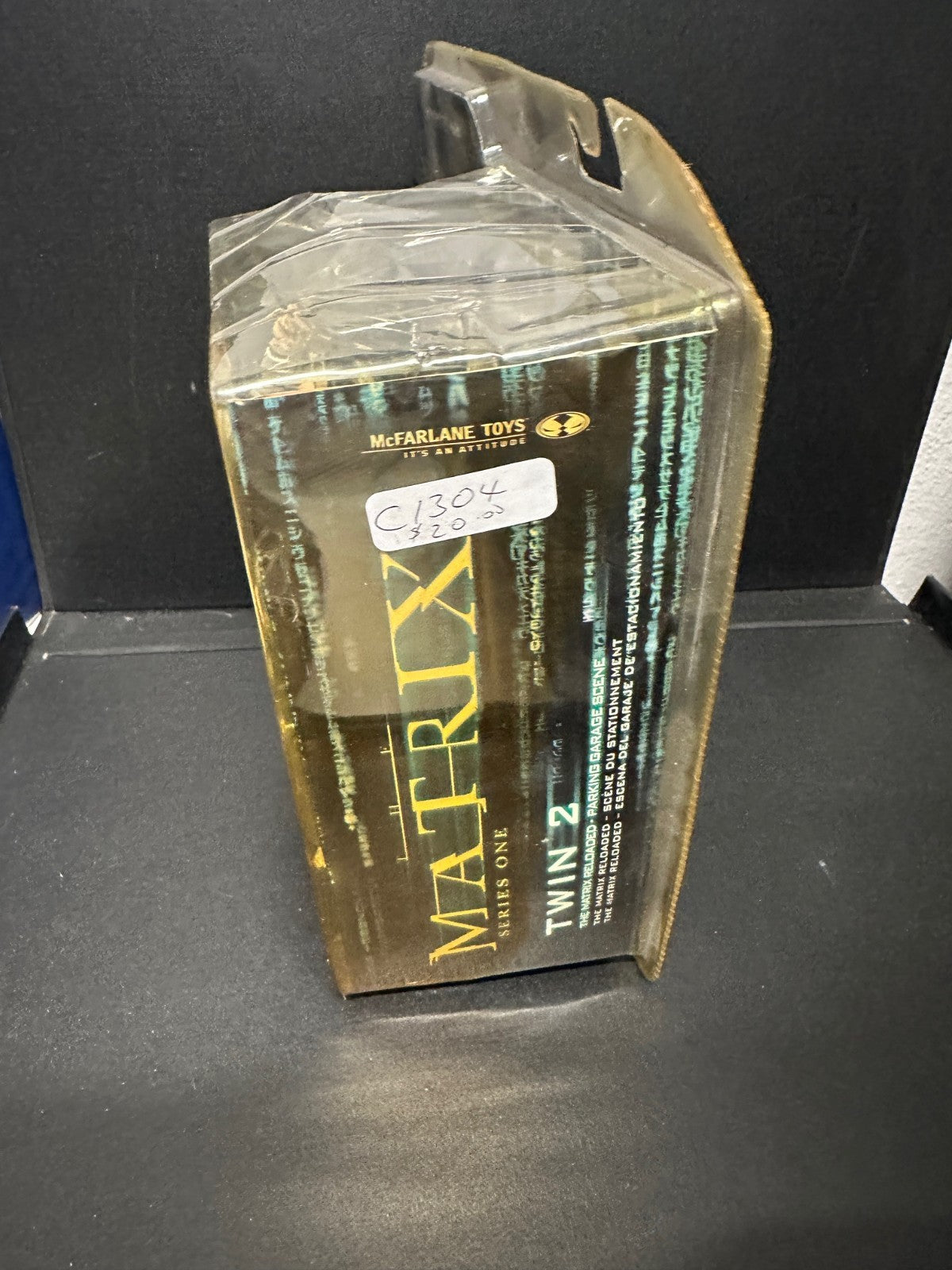 The Matrix McFarlane Toys Series Two Twin 2 Action Figure Damaged Package