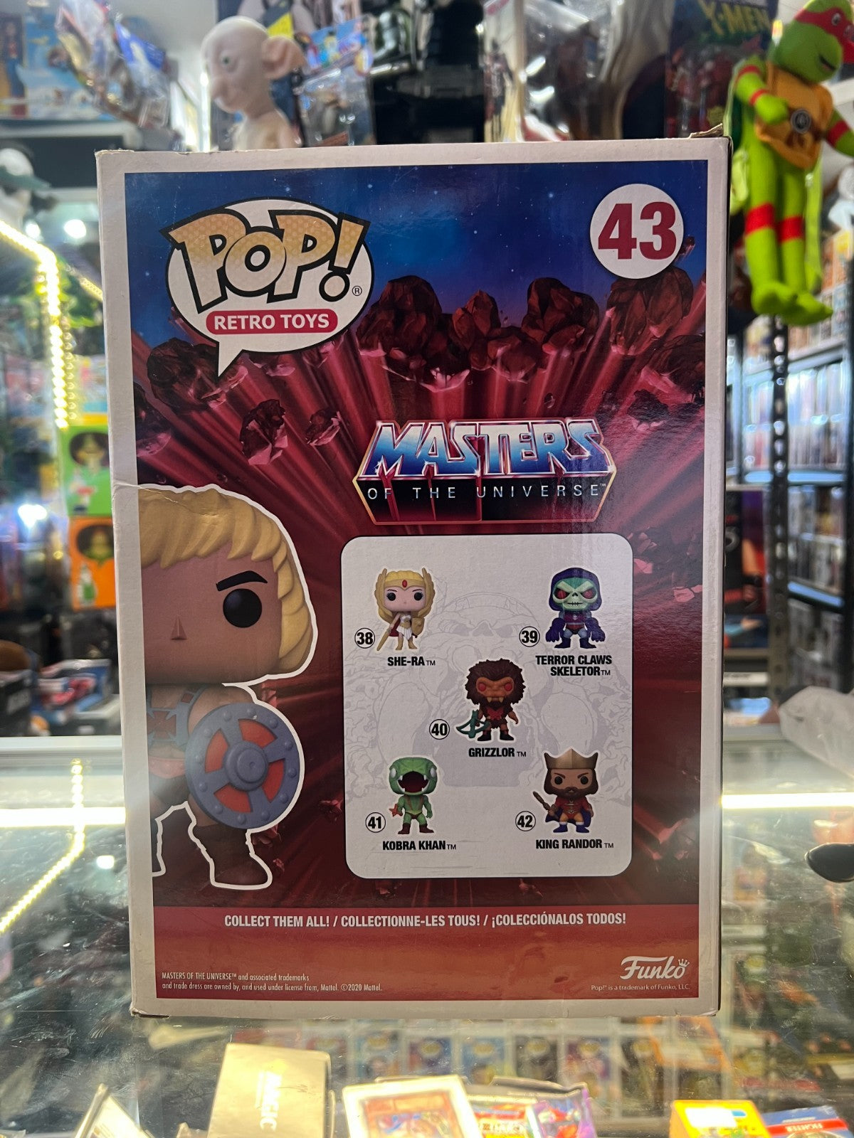 Masters of the Universe He-Man 10" Pop! Vinyl Figure #43