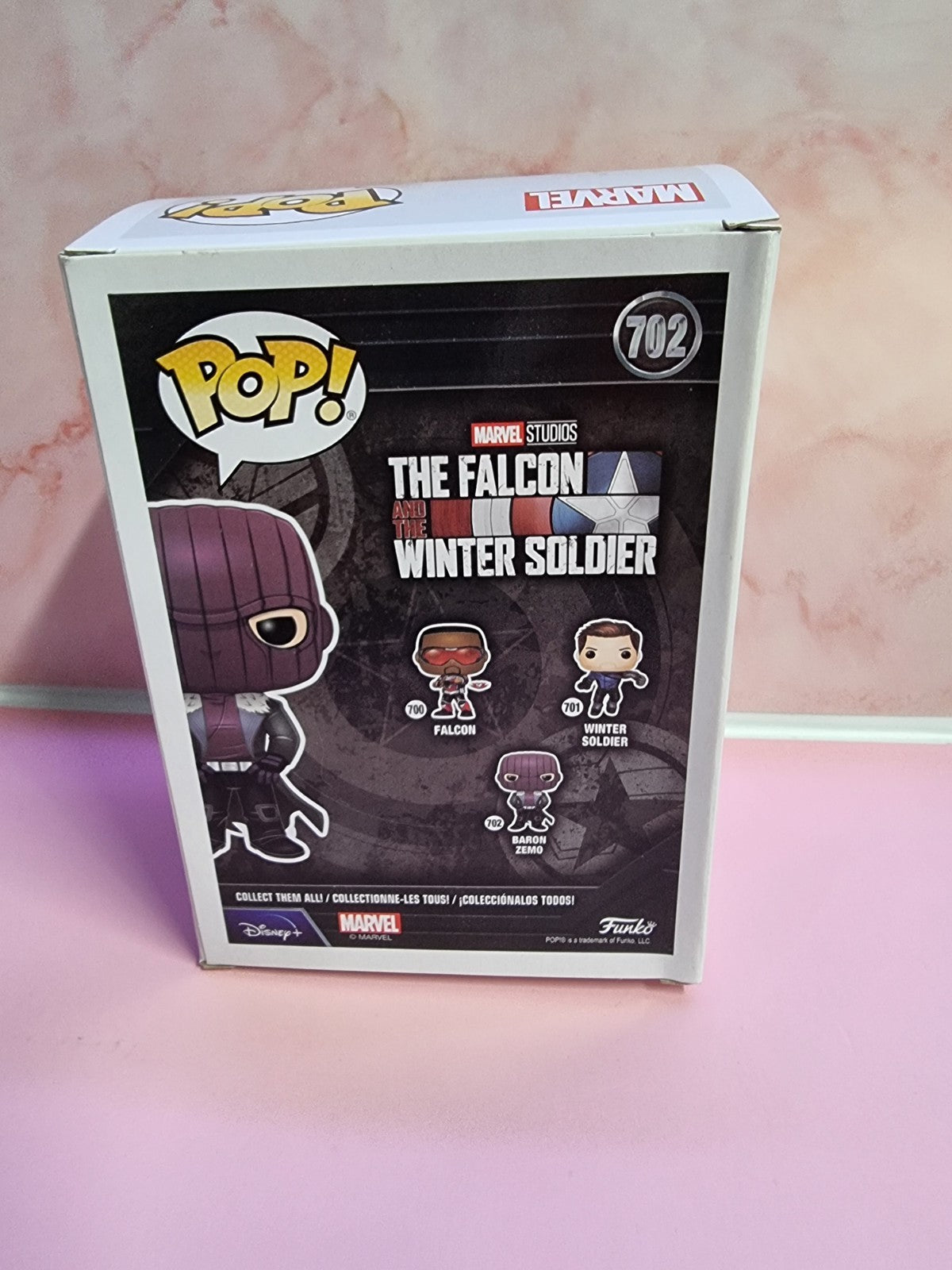Funko Pop! Marvel Falcon & Winter Soldier Baron Zemo Vinyl Figure #702 PRE-OWNED