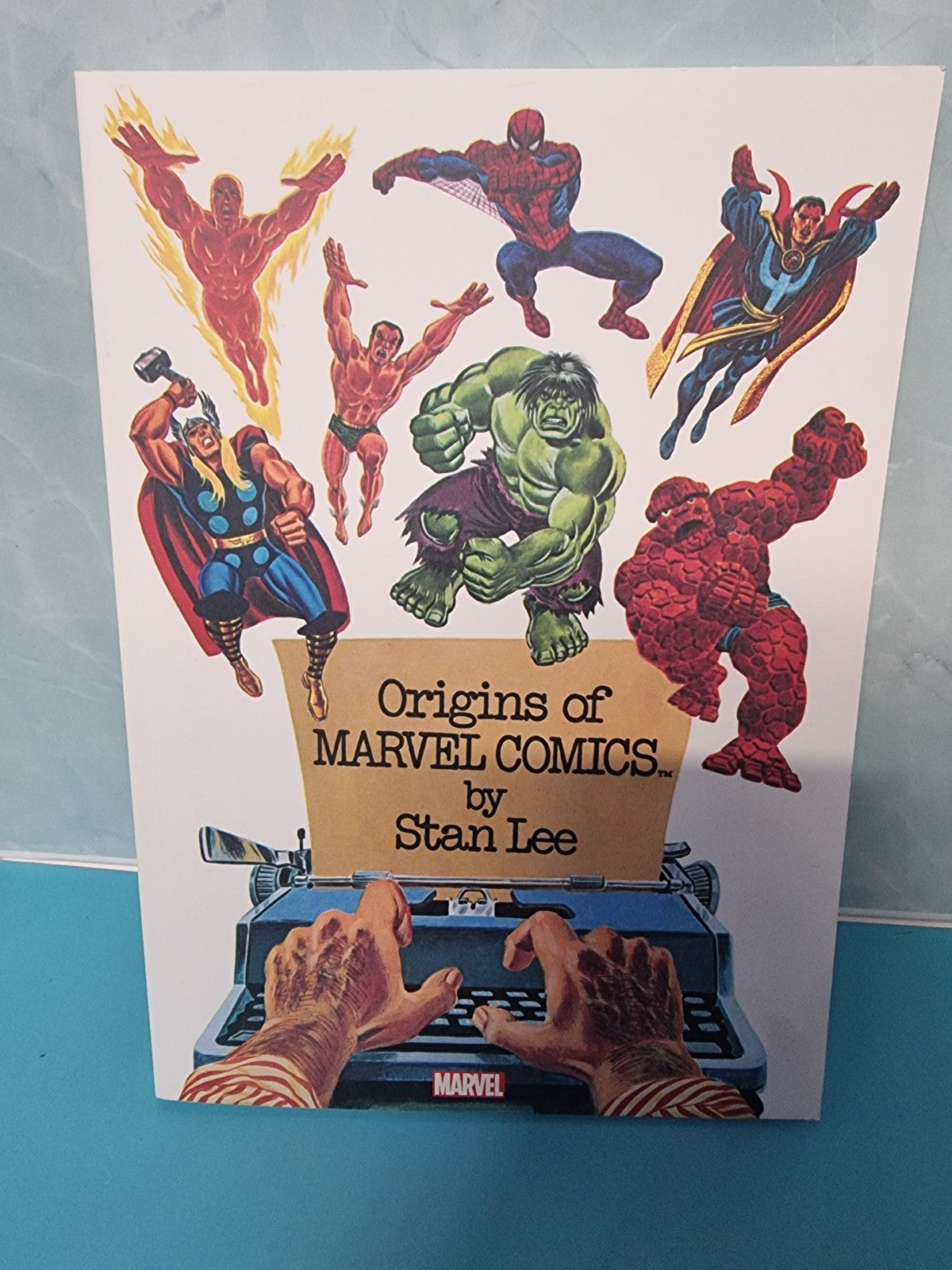 1974 ORIGINS OF MARVEL COMICS by Stan Lee