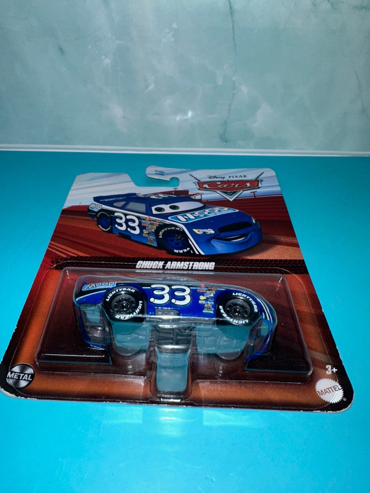 Disney PIXAR CARS CHUCK ARMSTRONG Diecast Vehicle