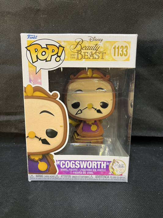 Funko Pop! Disney Beauty and the Beast Cogsworth #1133