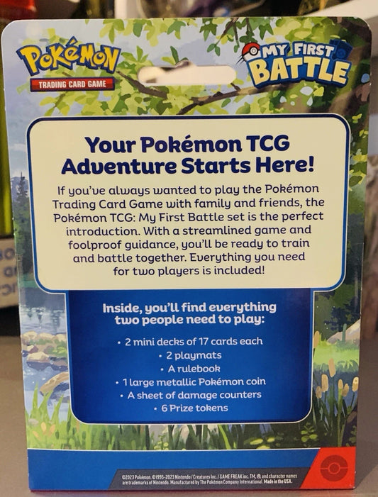 POKEMON TCG My First Battle Deck with 2 Mini Decks - Charmander Squirtle