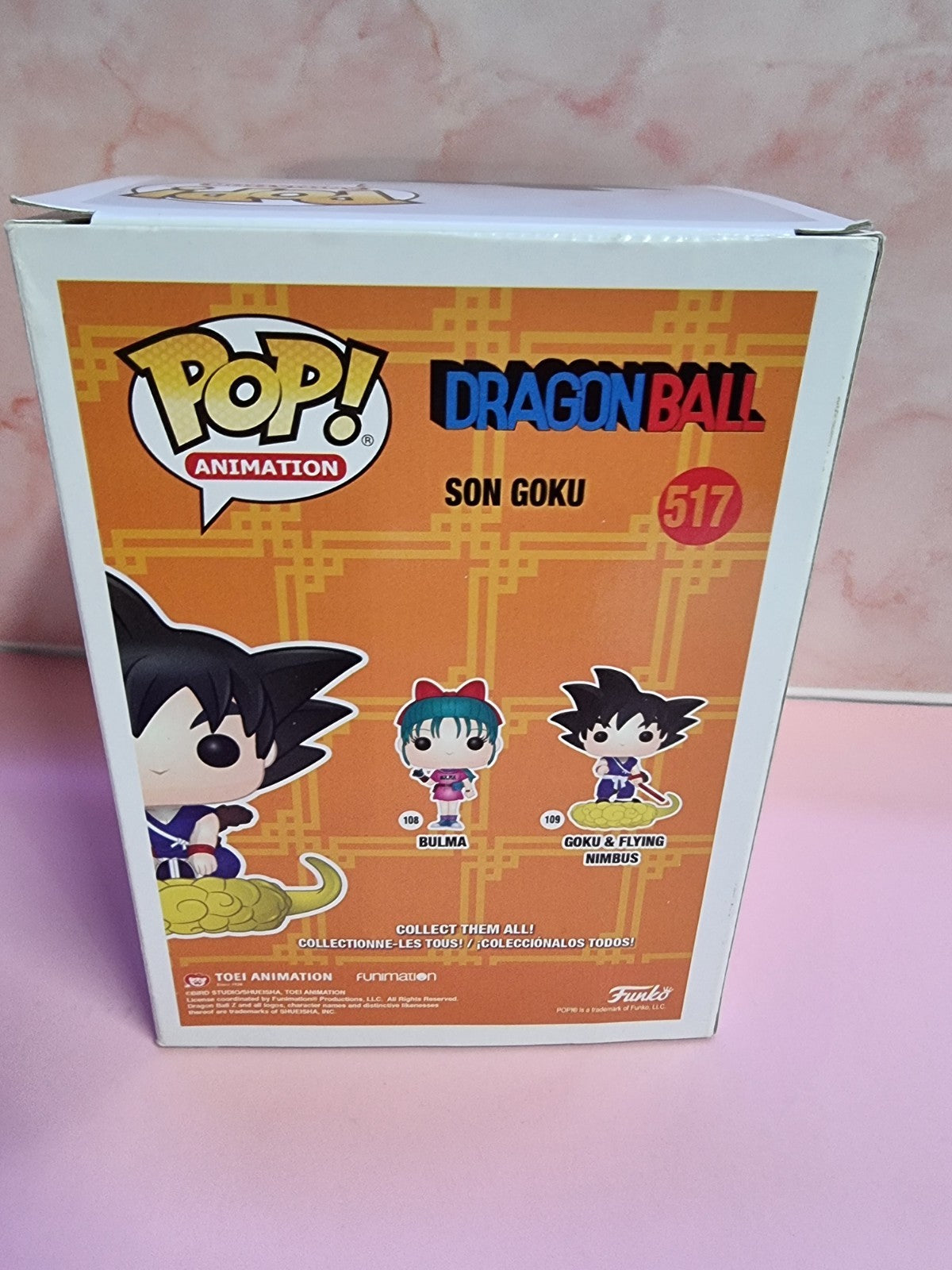 Funko POP! Animation Anime Dragon Ball Son Goku #517 Vinyl Figure