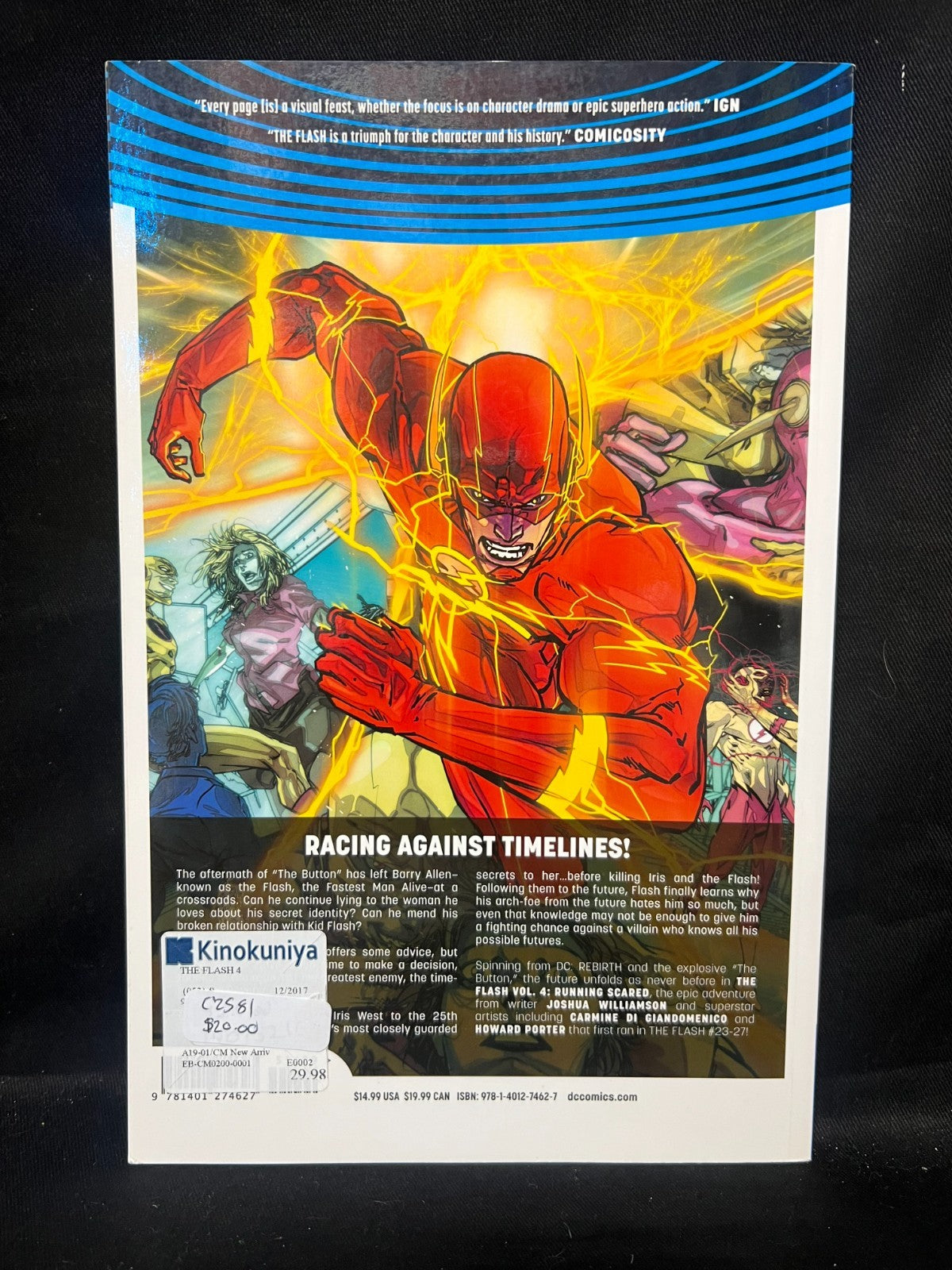 The Flash DC Universe Rebirth Vol. 4: Running Scared Ivan Plascencia