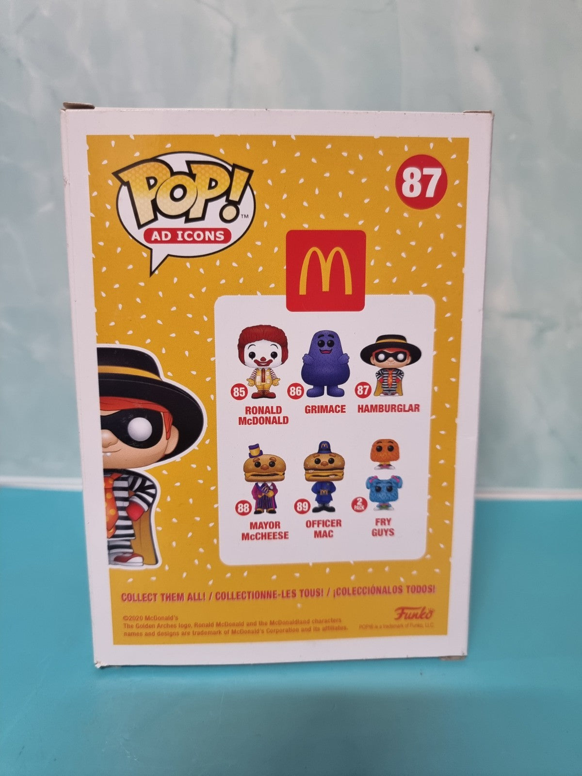 McDonald's Hamburglar Funko Pop #87 Ad Icons Vinyl Figure