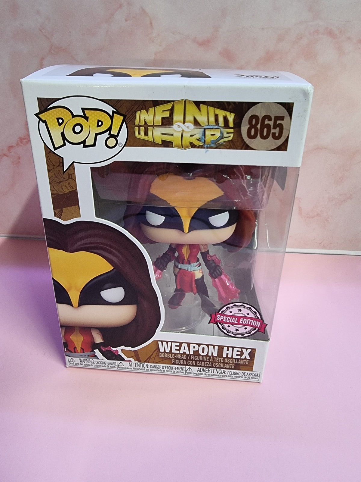 FUNKO POP VINYL INFINITY WARPS WEAPON HEX # 865 - SPECIAL EDITION