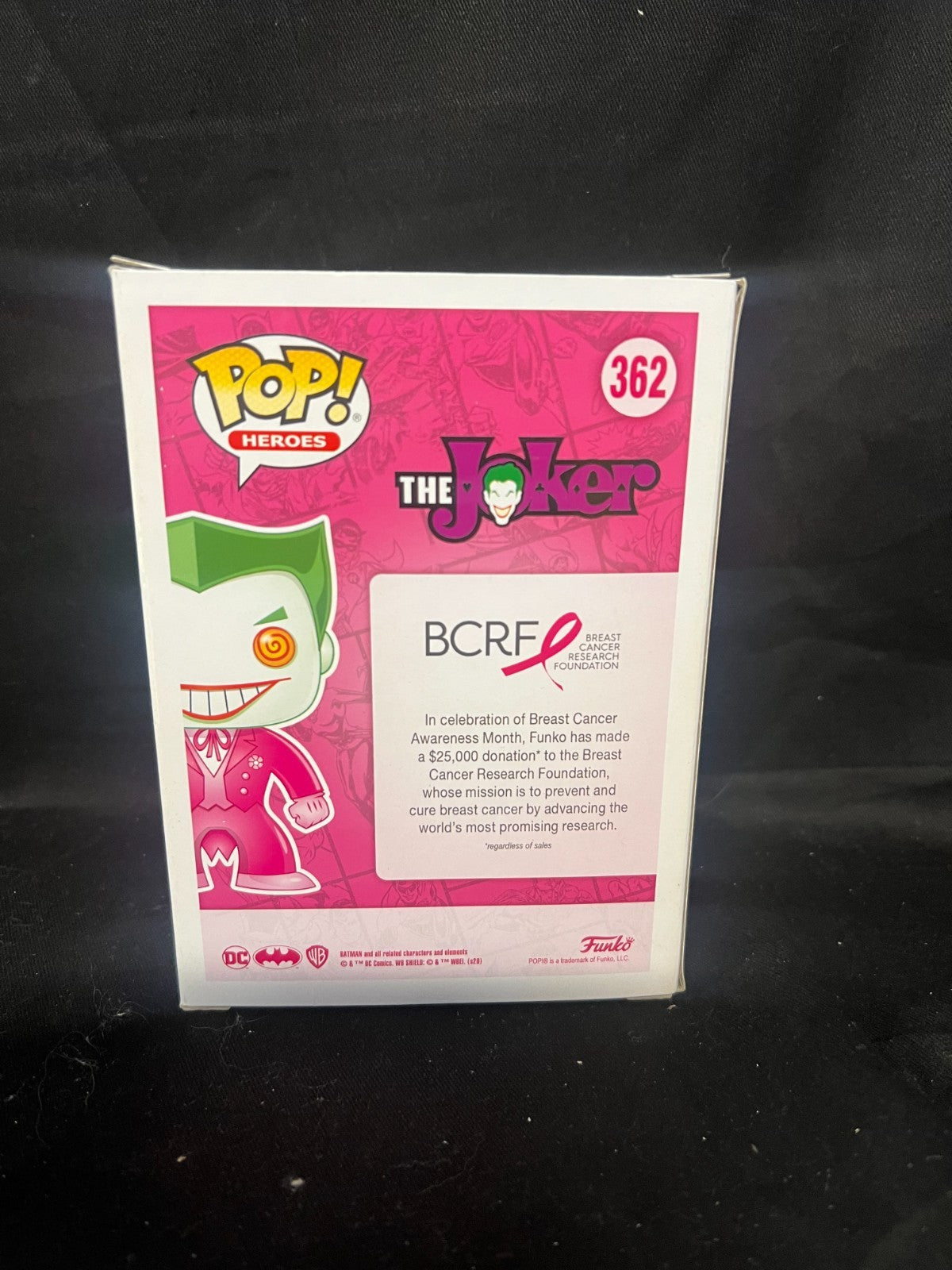 Funko POP! Heroes The Joker 362 Fall Convention 2020 Limited Edition