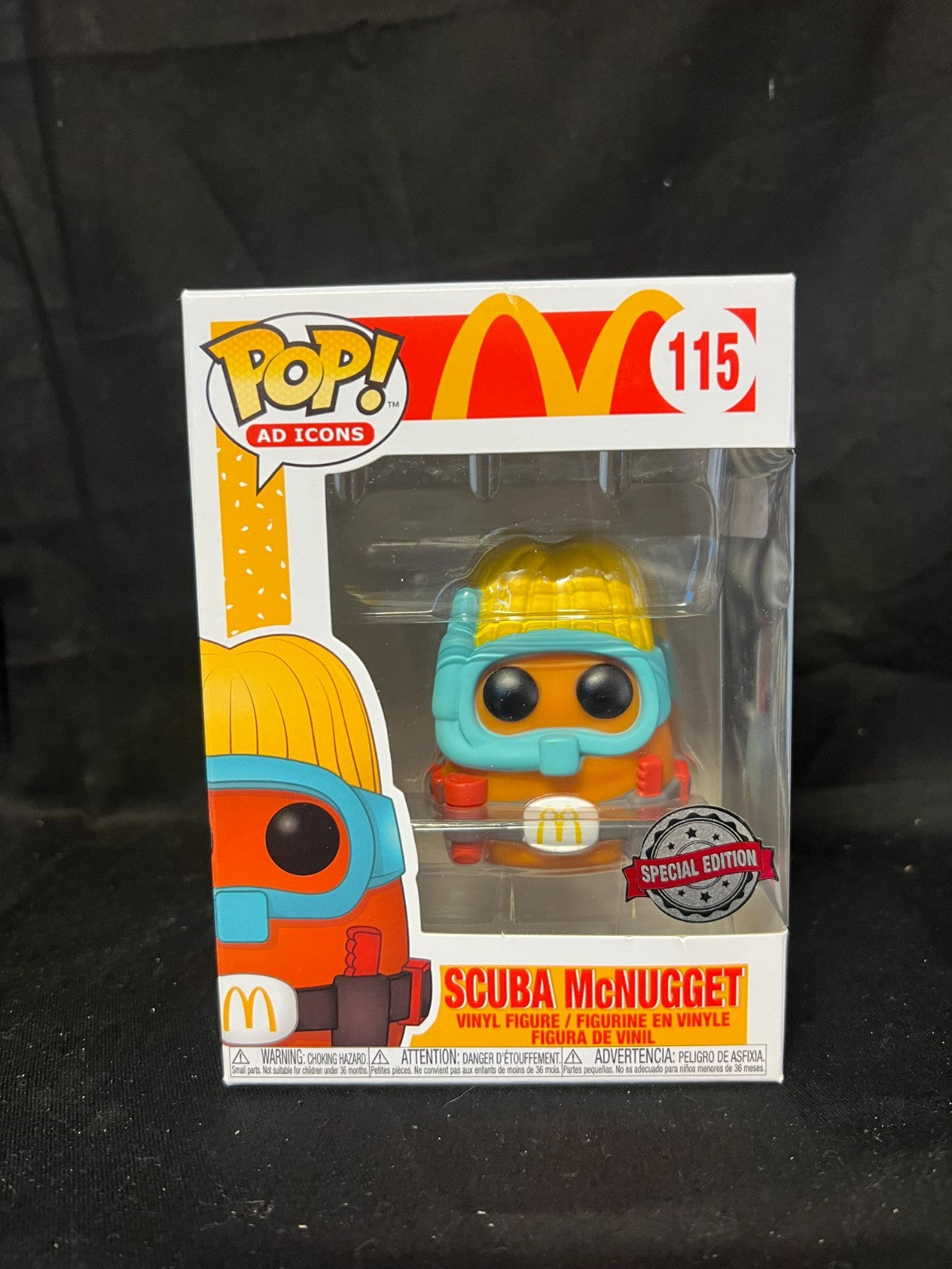 Scuba McNugget McDonalds 115 Special Edition Funko Ad Icons Pop Vinyl