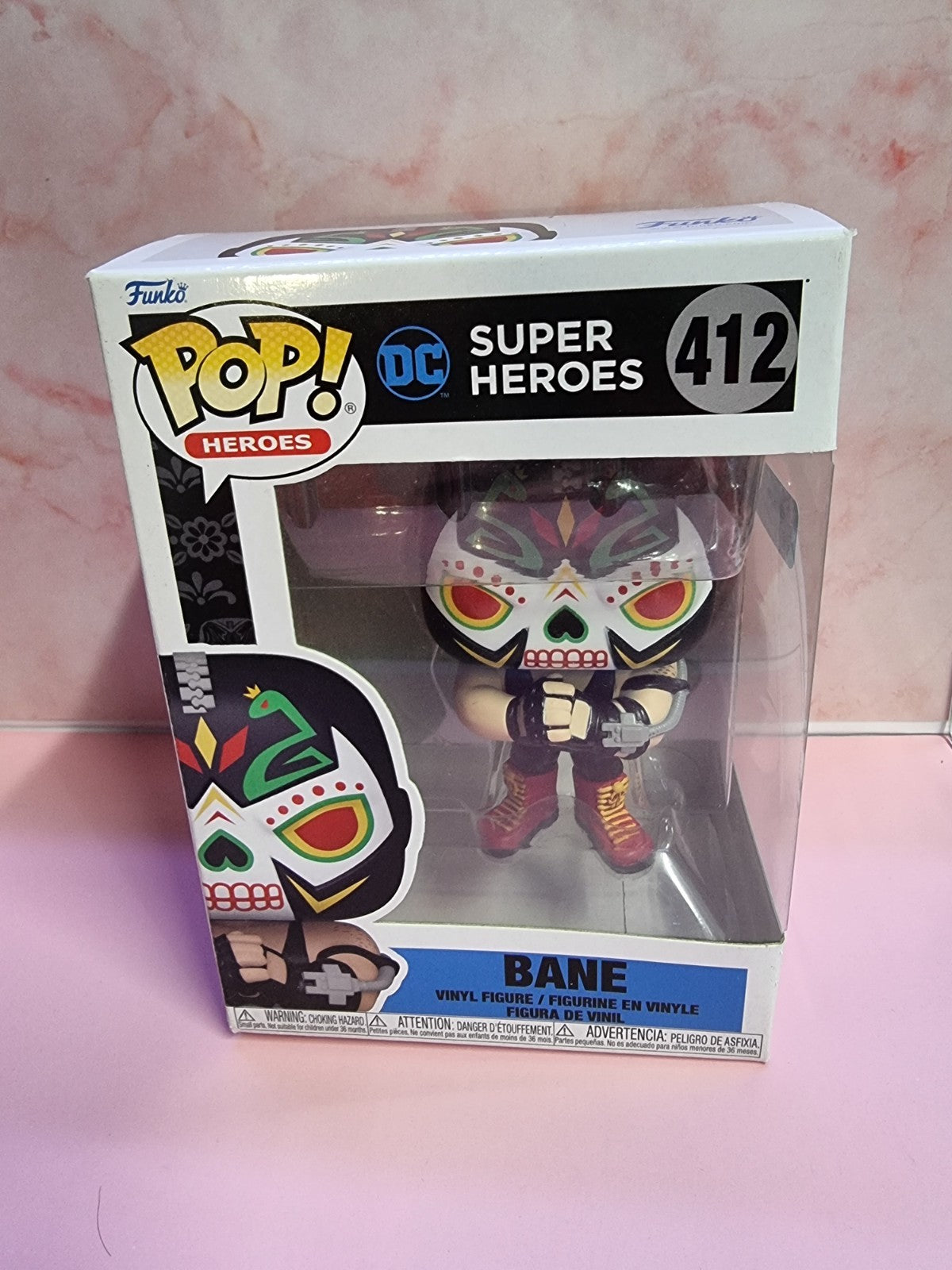 Funko POP Pop! Heroes: Dia De Los DC - Bane # 412 Vinyl Figure
