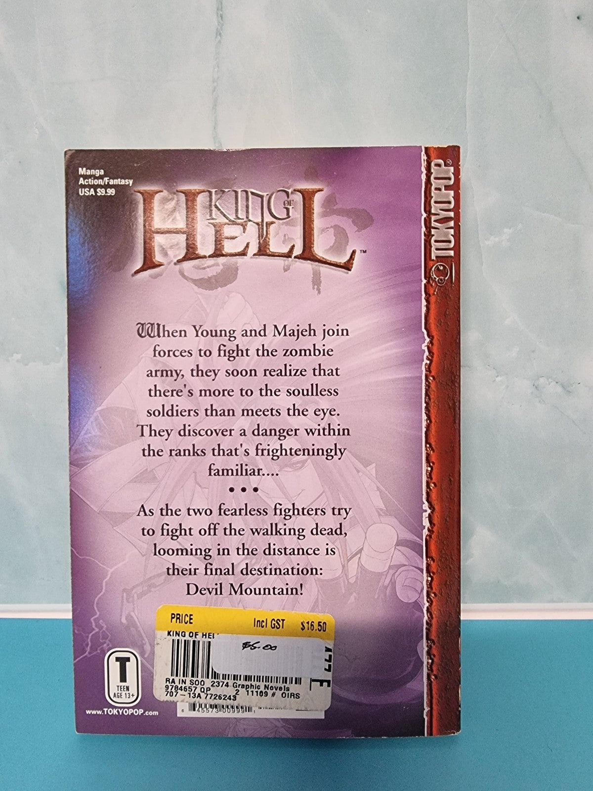 King of Hell Volume 8 Manga Anime Paperback Ra In-Soo Tokyopop English Version