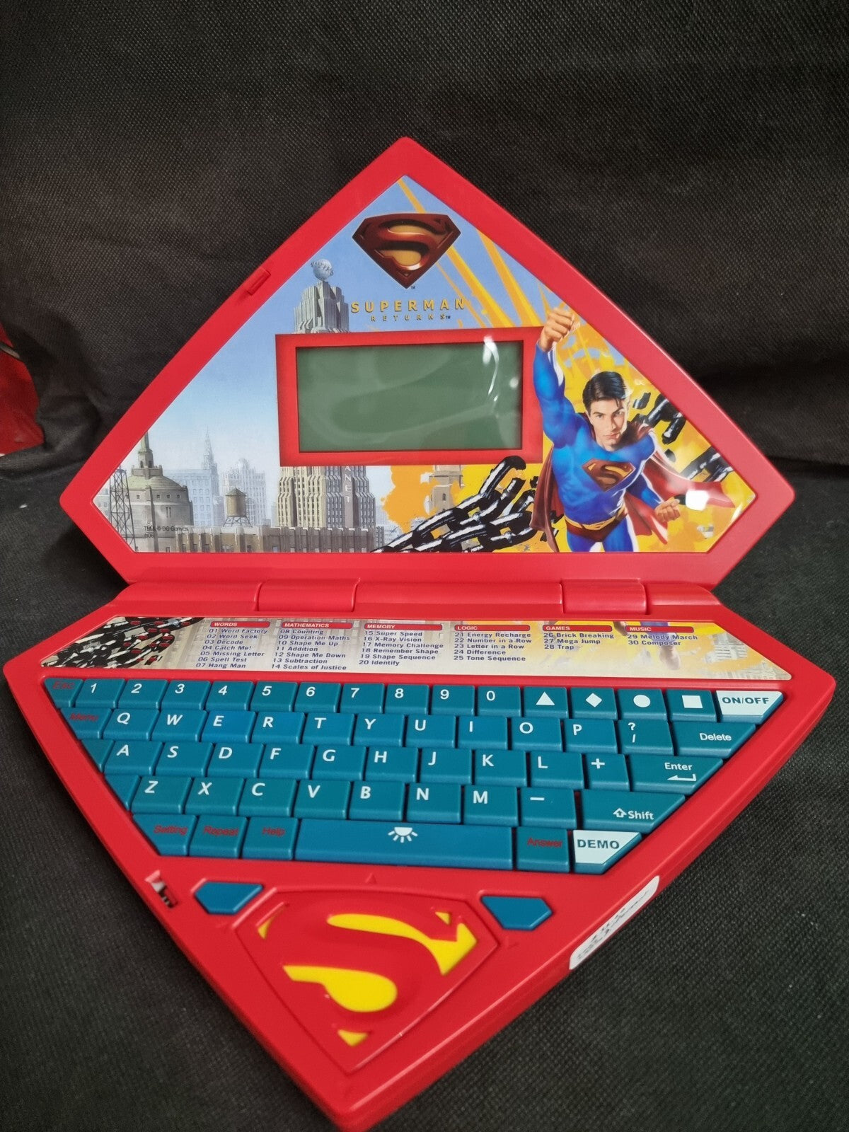 Superman Returns Educational Laptop Oregon Scientific Learning System Game Works