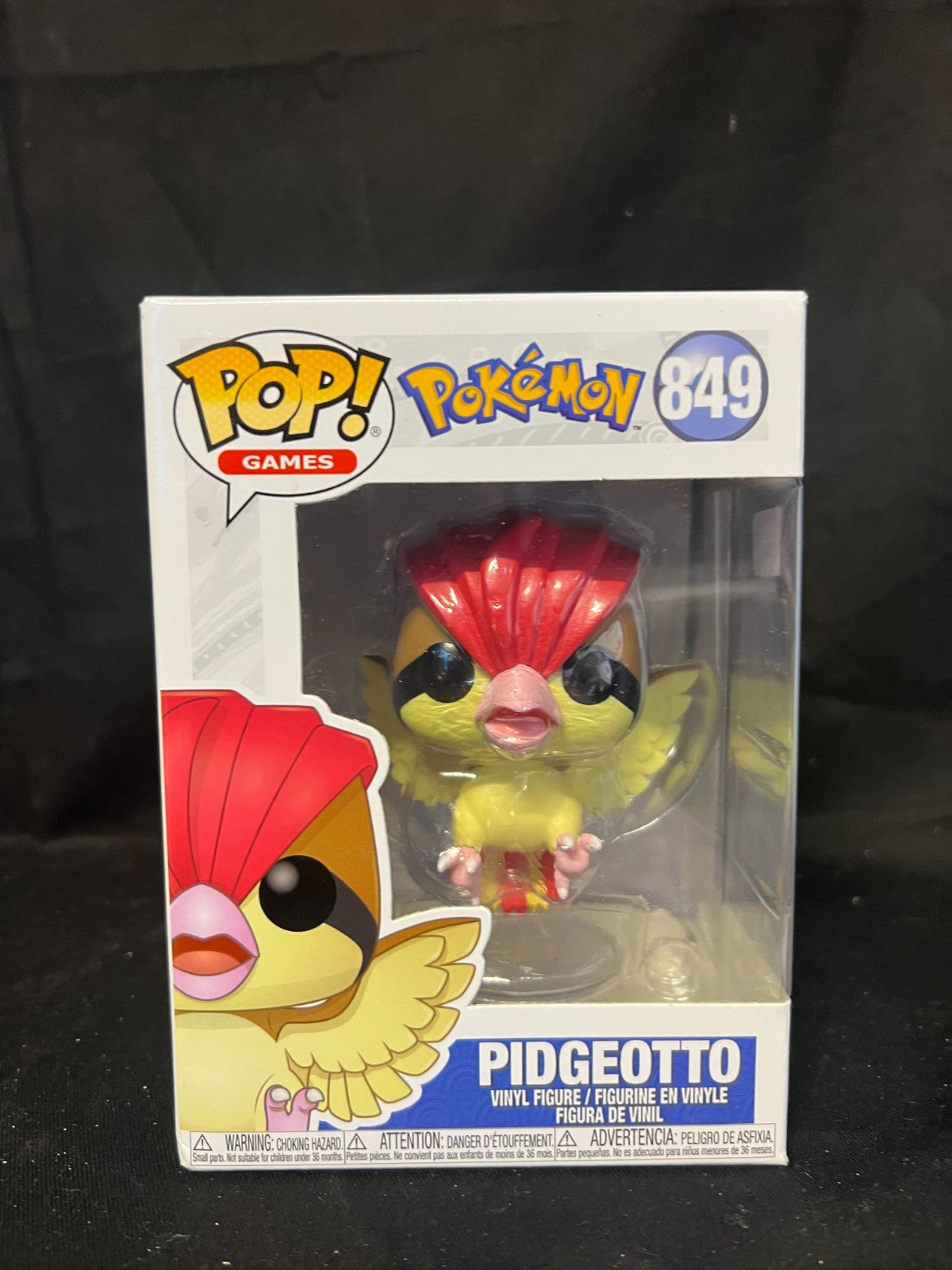 FUNKO POP Pidgeotto 849 Pokemon Funko Pop Vinyl