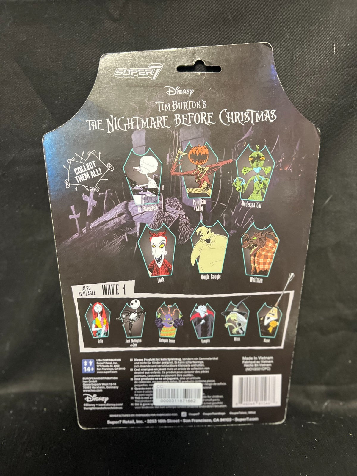 Super7 Tim Burton's The Nightmare Before Christmas Pumkin King