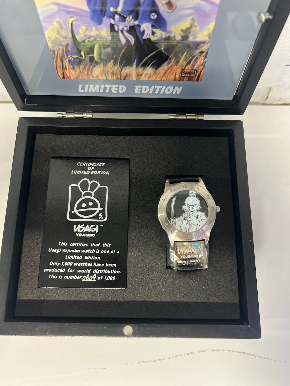 Usagi Yojimbo Limited Edition Watch 2000 number 609 of 1000