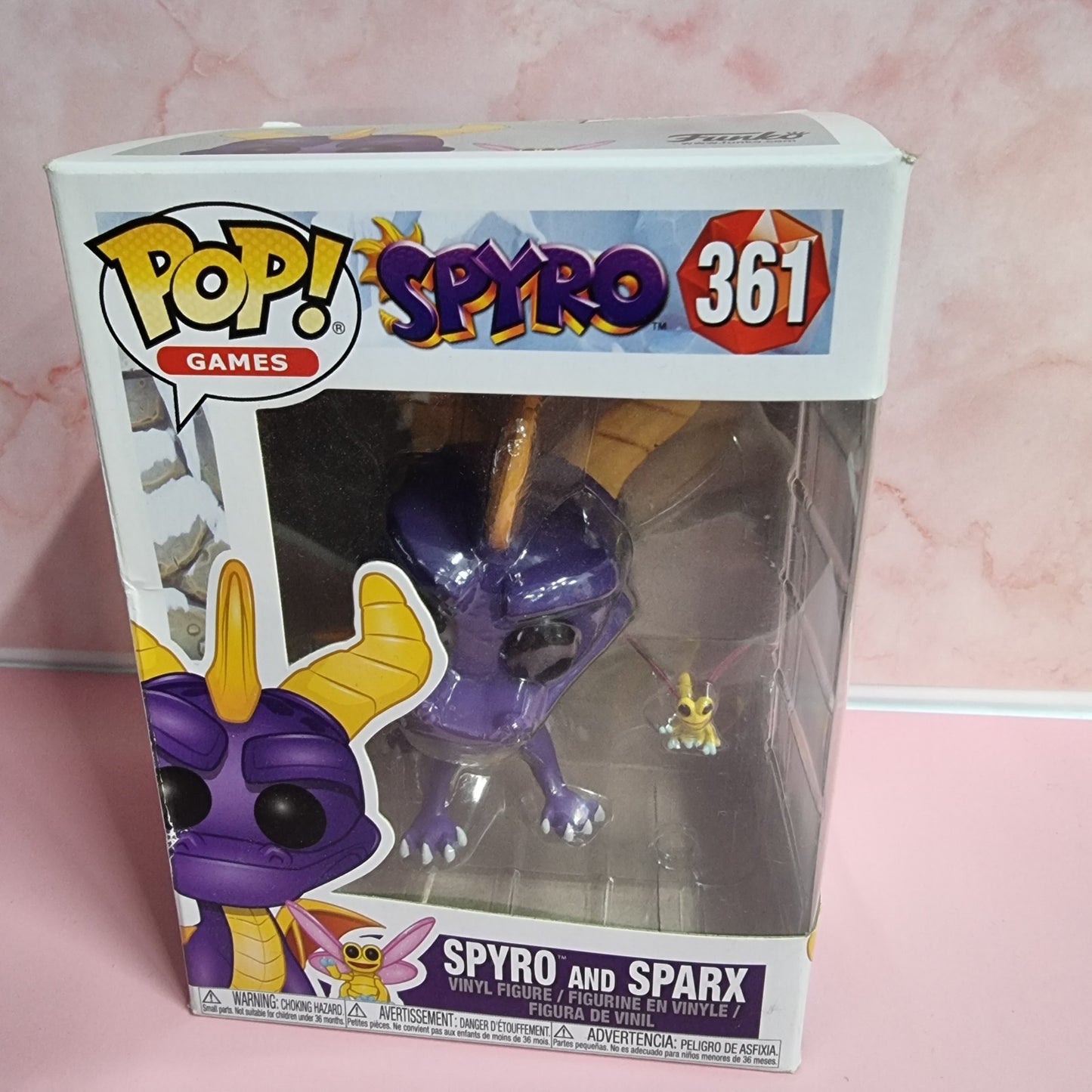Spyro and Sparx #361 Pop Vinyl Figure 